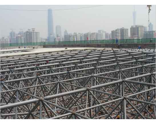 白山新建铁路干线广州调度网架工程
